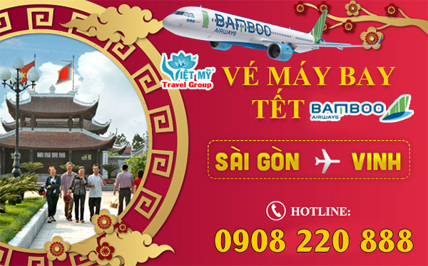 Vé Tết Sài Gòn Vinh hãng Bamboo Airways bao nhiêu tiền