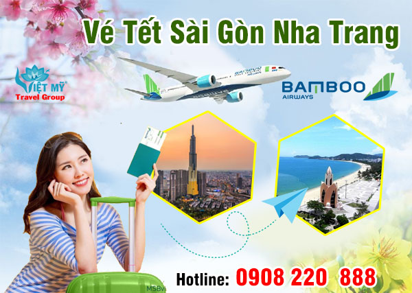 Vé Tết Sài Gòn Nha Trang hãng Bamboo Airways bao nhiêu tiền ?