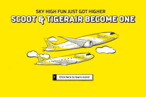 Scoot and Tiger Air become one