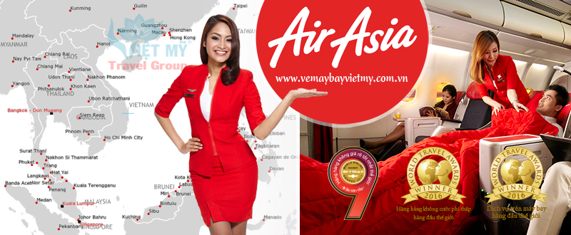 vé máy bay Air Asia giá rẻ