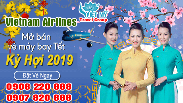 Vietnam Airlines mở bán vé máy bay tết Nguyên Đán 2019
