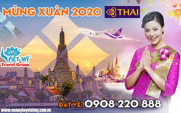 Thai Airways khuyến mãi mừng Xuân 2020 chỉ từ 81 USD