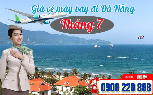 Giá vé máy bay đi Đà Nẵng tháng 7