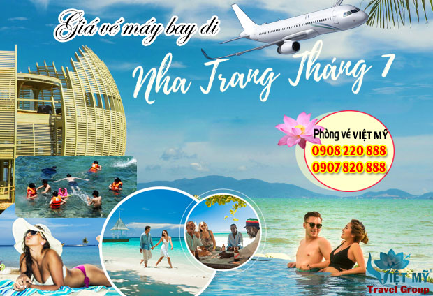 Giá vé máy bay đi Nha Trang tháng 7