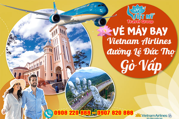 Vé máy bay giá rẻ Vietnam Airlines đường Lê Đức Thọ quận Gò Vấp