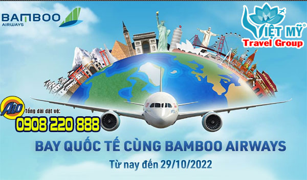 Bamboo Airways ưu đãi bay quốc tế chỉ từ 211,000 đồng