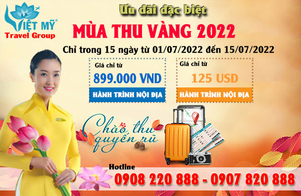 Vietnam Airlines khuyến mãi chào thu 2022