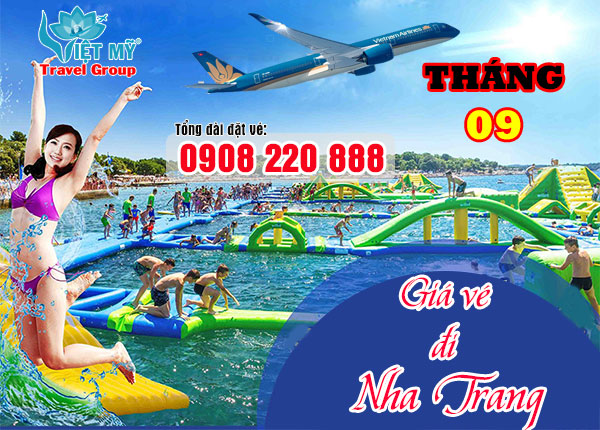 Giá vé máy bay đi Nha Trang tháng 9