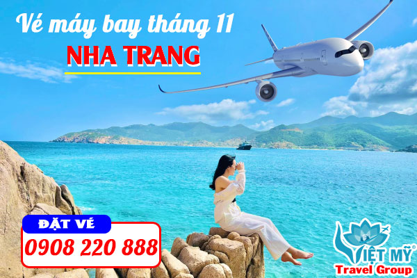 Giá vé máy bay đi Nha Trang tháng 11
