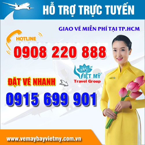 Đại lý vé máy bay Việt Mỹ
