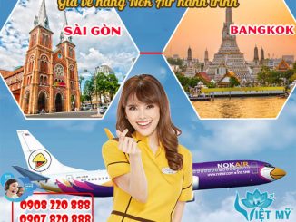 Giá vé hãng Nok Air hành trình Sài Gòn đi Bangkok