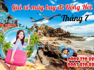Giá vé máy bay đi Đồng Hới tháng 7