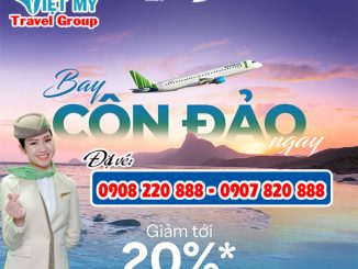 Bamboo Airways ưu đãi bay Côn Đảo giảm tới 20% giá vé