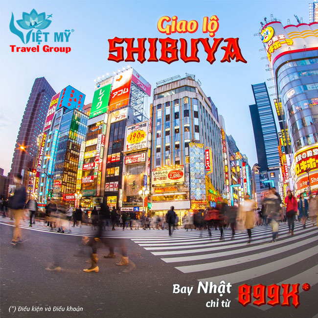Giao lộ Shibuya, Nhật Bản