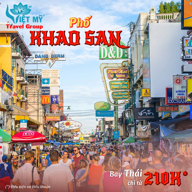 Phố Khao San, Bangkok, Thái Lan