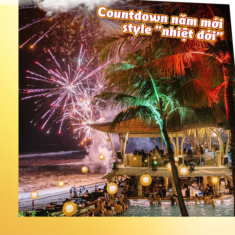 Countdown năm mới – phong cách “nhiệt đới” chỉ có ở Bali