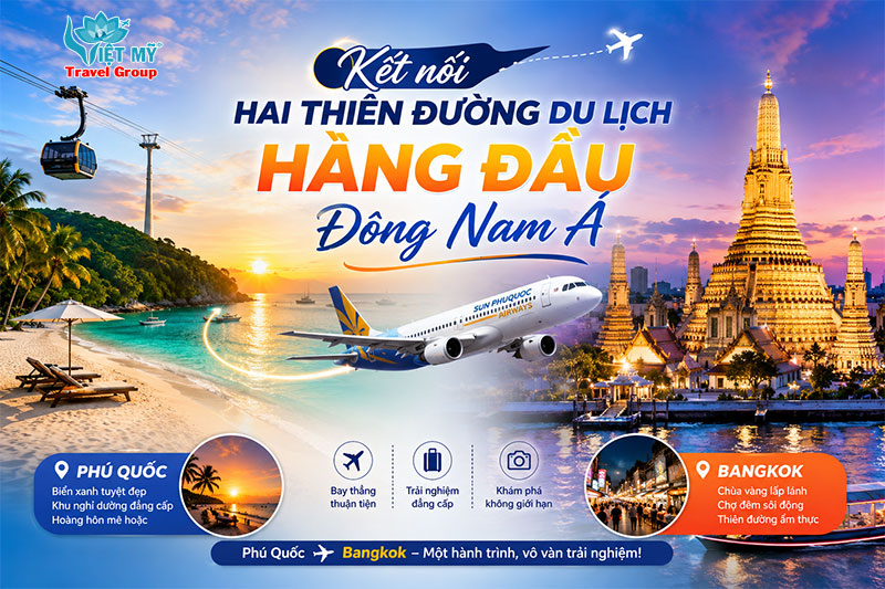 Sun PhuQuoc Airways khai trương đường bay Phú Quốc - Bangkok