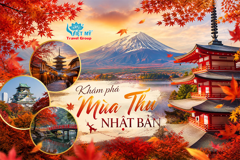 Khám phá mùa thu Nhật Bản đẹp như tranh