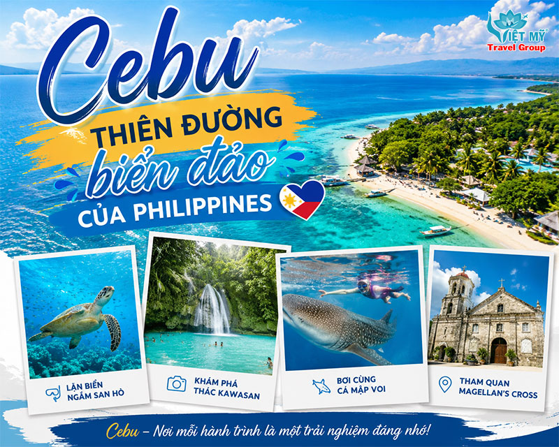 Cebu – Thiên đường biển đảo của Philippines
