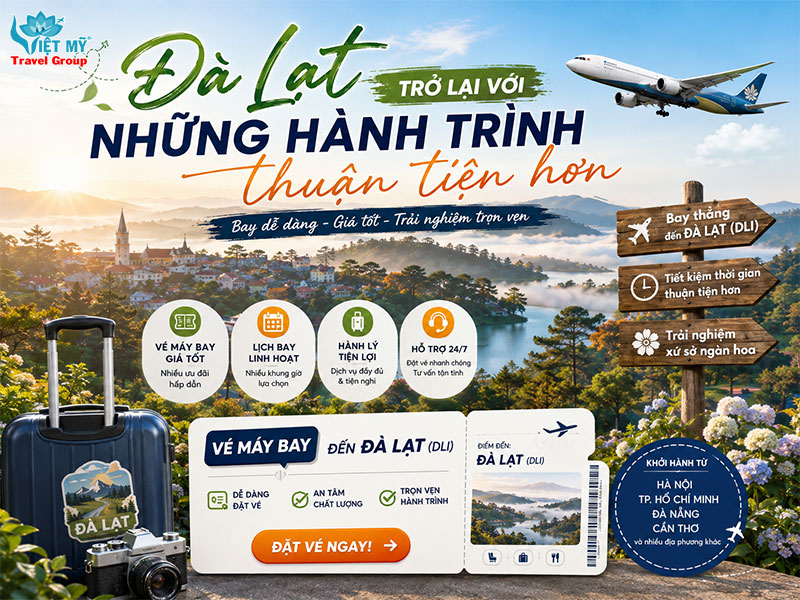 Đà Lạt trở lại với những hành trình thuận tiện hơn