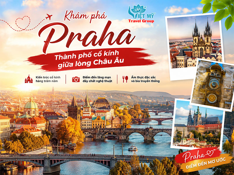 Khám phá Praha