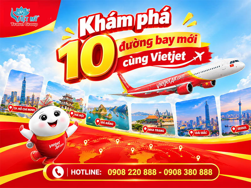 Vietjet tung deal tuần lễ vàng - Săn vé 0 đồng !