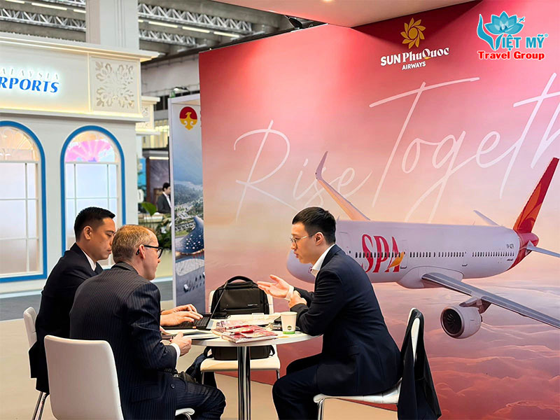 Sun PhuQuoc Airways kết nối đối tác Nga